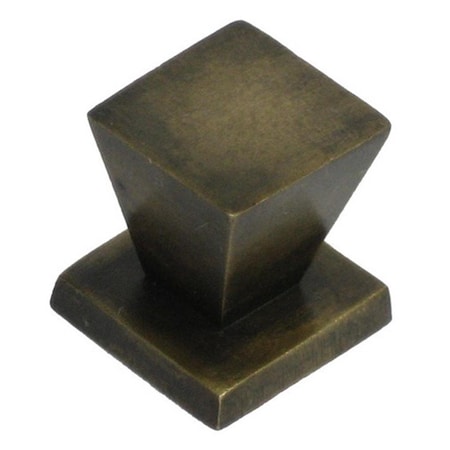 Patioplus Square Knob with Beveled Sides PA299509